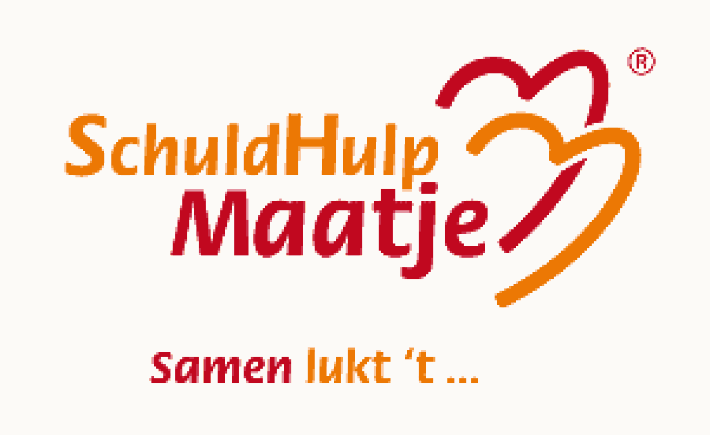 Logo SchuldHulpMaatje met slogan