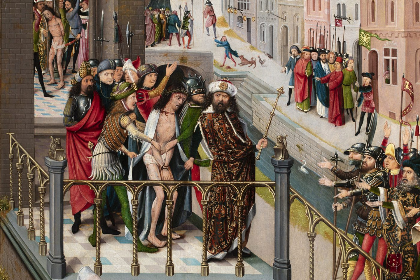 Taferelen uit het lijden van Christus, Rijnland, circa 1490-1500