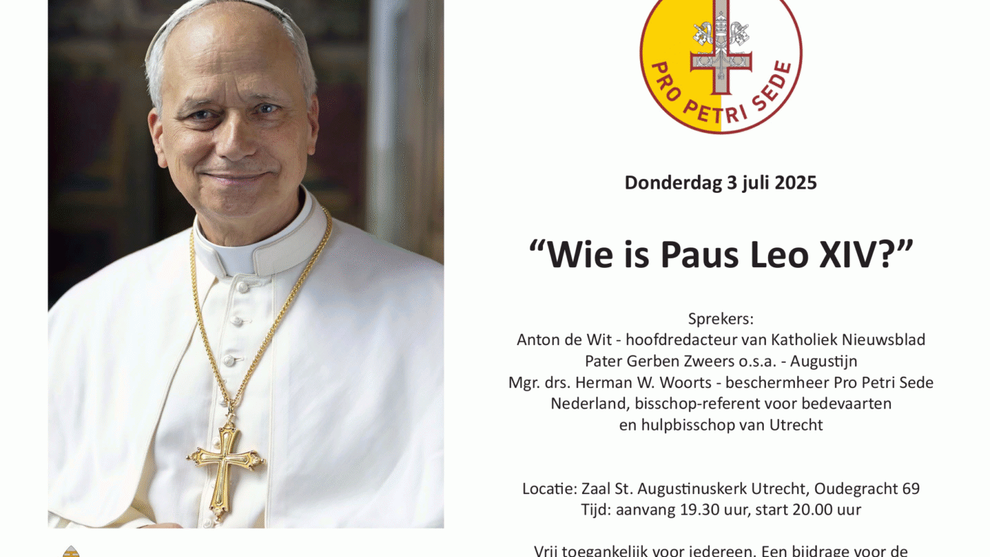 Lezing Wie is Paus Leo XIV PPS afbeelding
