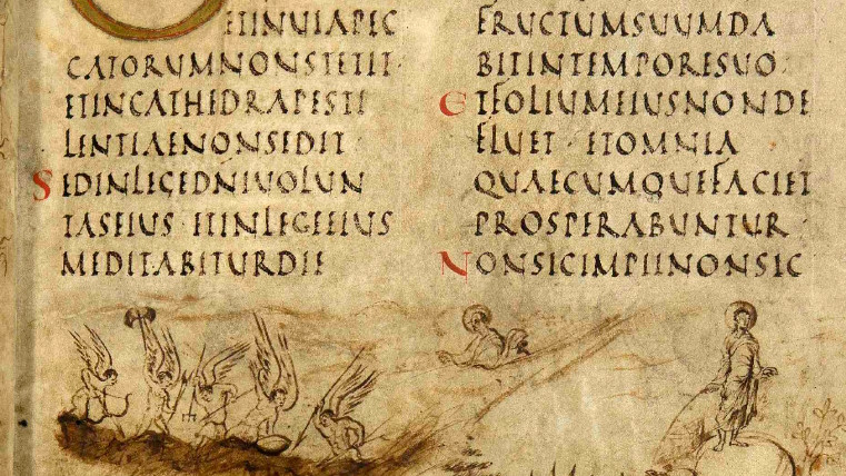 Psalm 1 (Utrechts psalter)