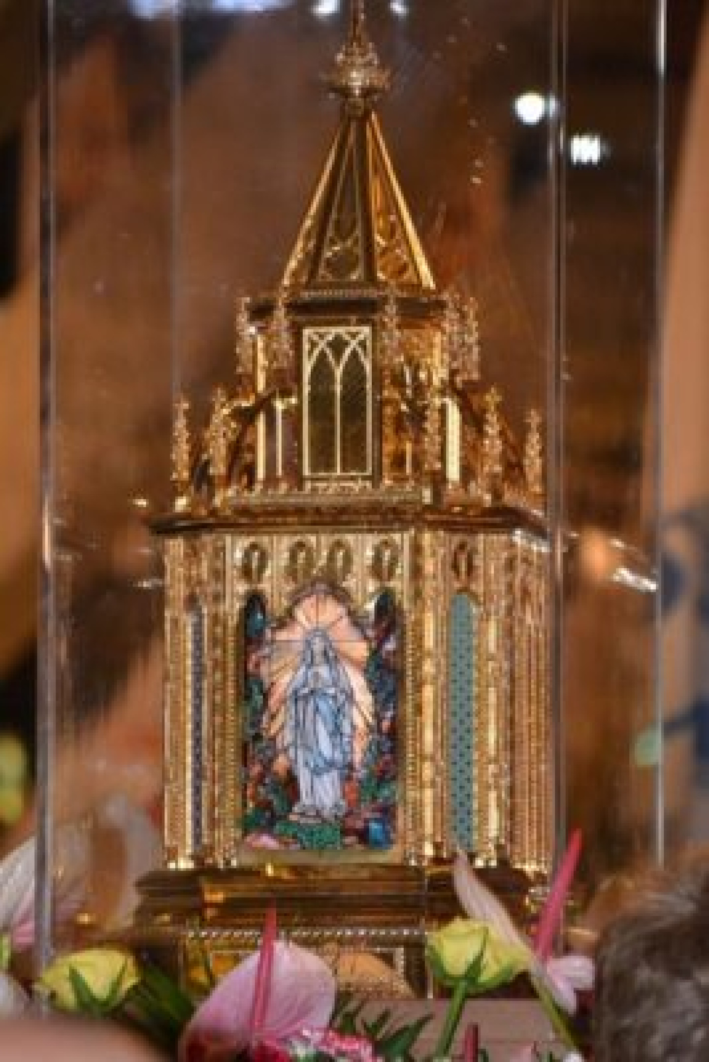 ReliekSchrijnBernadette-detail
