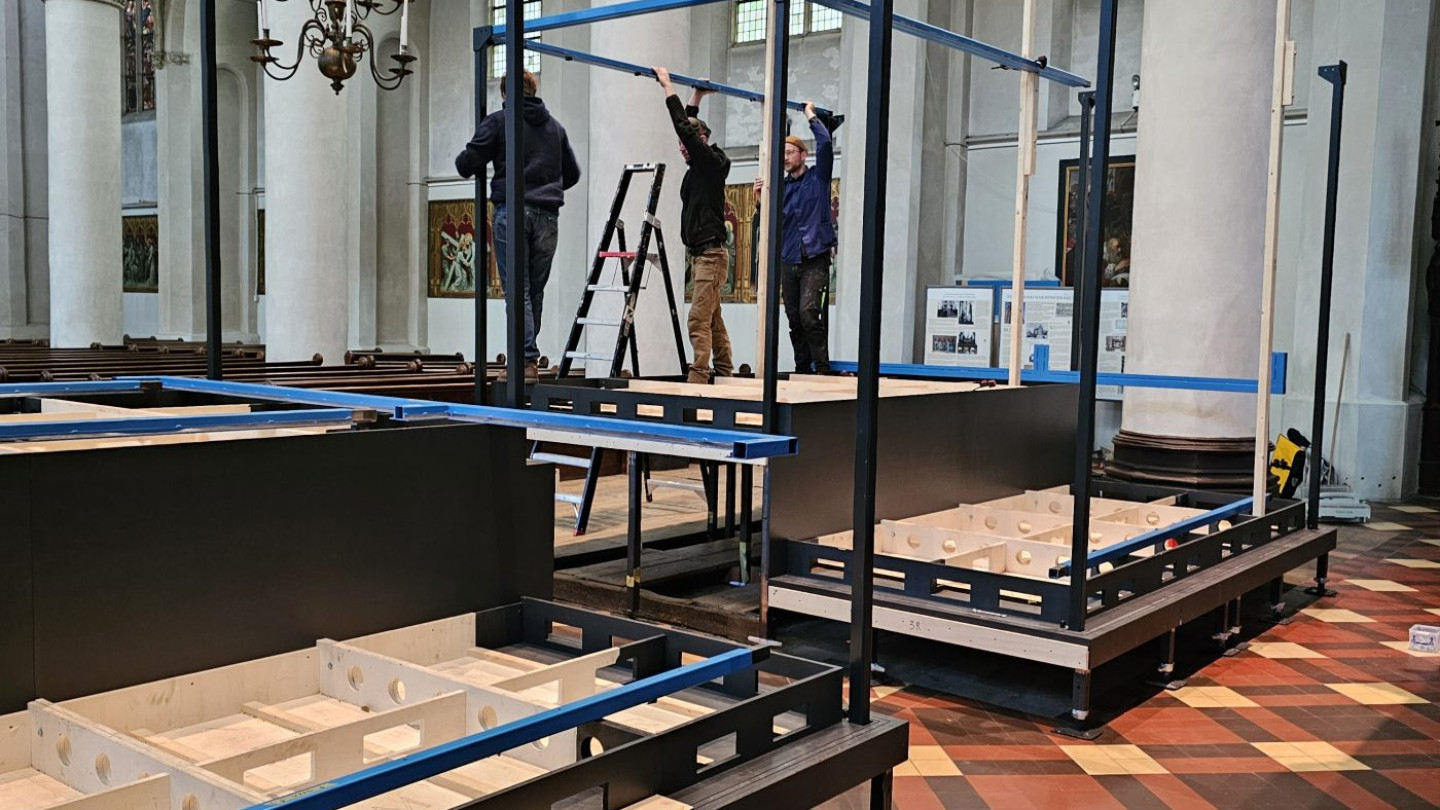 Opbouw Napolitaanse Kerststal