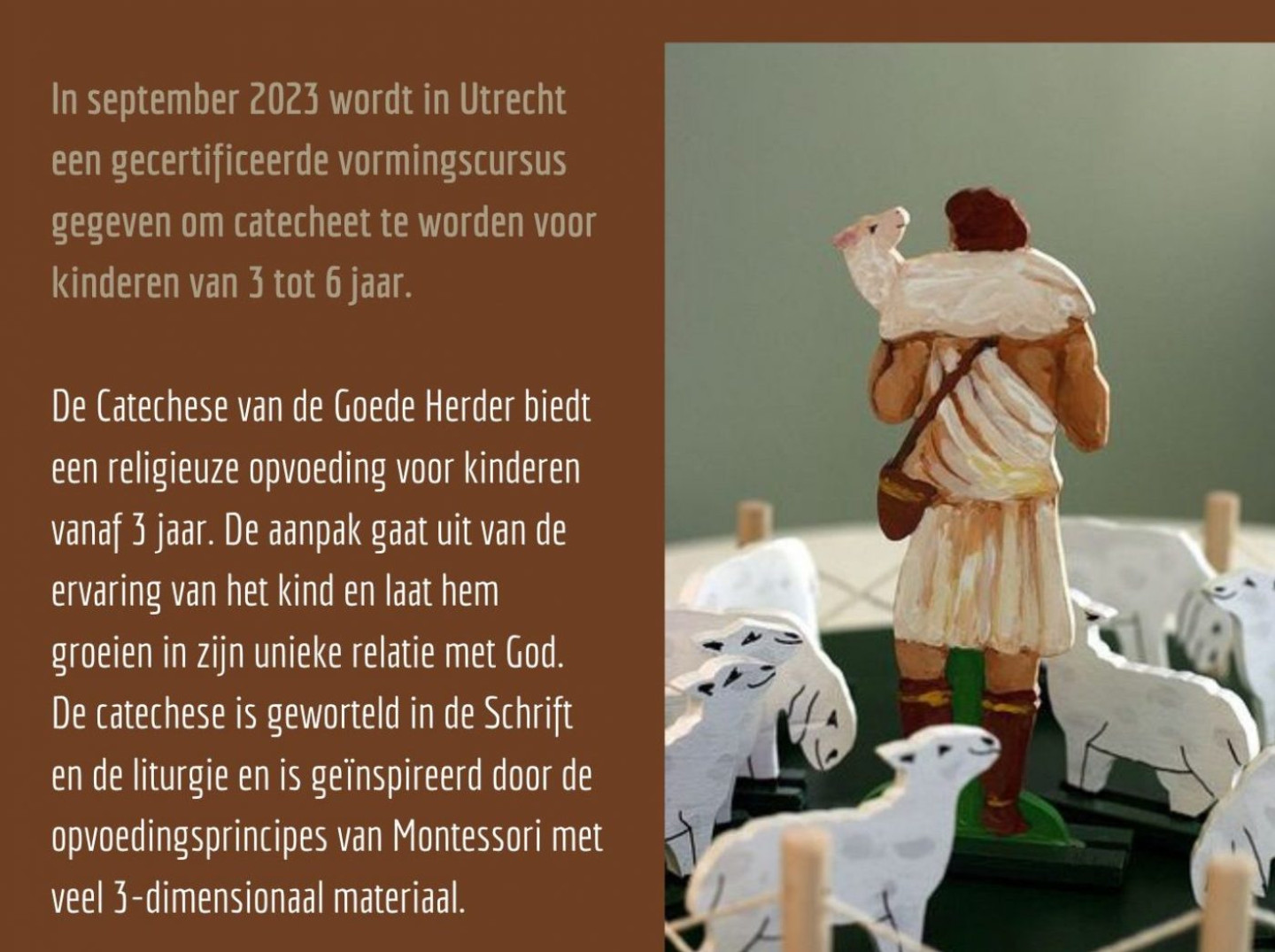 Vormingscursus Catechese Goede Herder 1