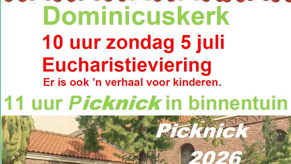 Viering en zomerpicknick juli 2026