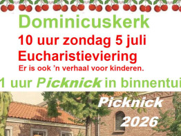 Viering en zomerpicknick juli 2026