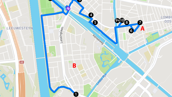 kaart - Kruisweg van barmhartigheid 2023