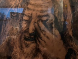 Jeremias schilderij Chagall detail