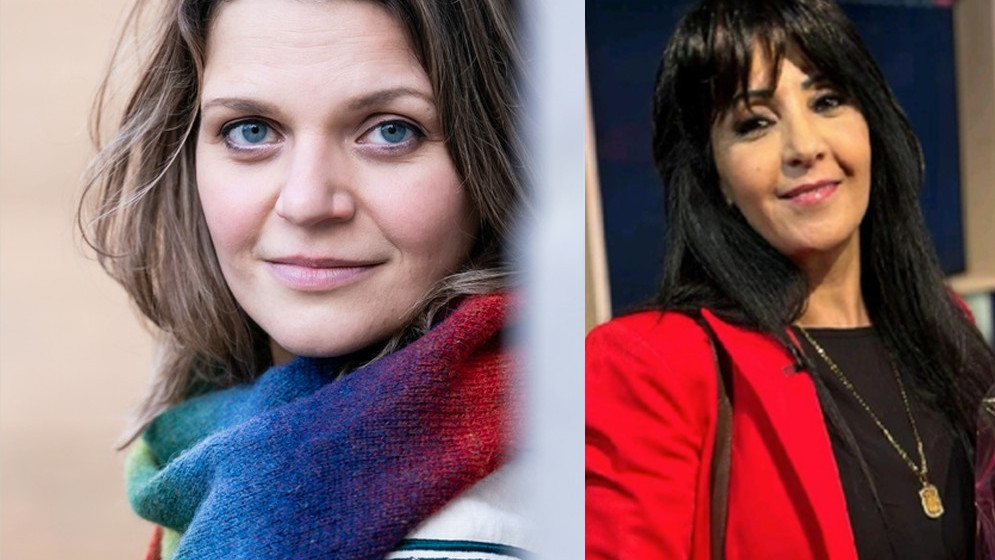 Maryana Golovchenko en Nadia Laïti