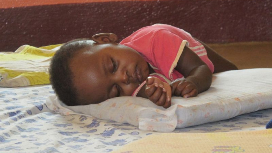 kind met handicap Kameroen