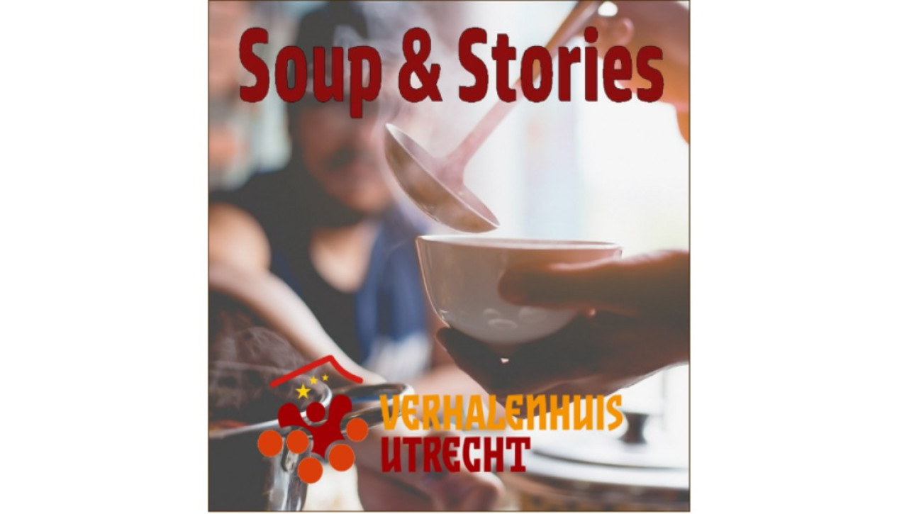 Soup & stories vierkant met titel en logo web - verhalenhuis Utrecht
