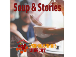 Soup & stories vierkant met titel en logo web - verhalenhuis Utrecht
