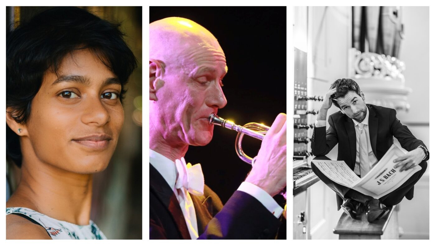 Meneka Senn – sopraan, Frank Anepool – trompet en Arjan Veen – orgel