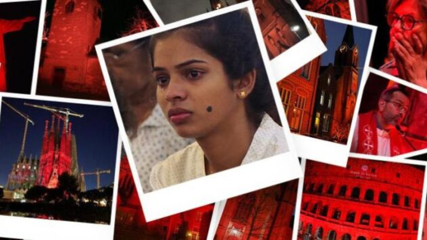 RedWedneday collage 1 Kerk in Nood