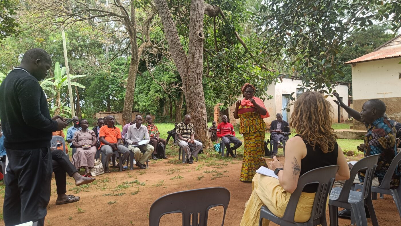 Mariska at regional meeting