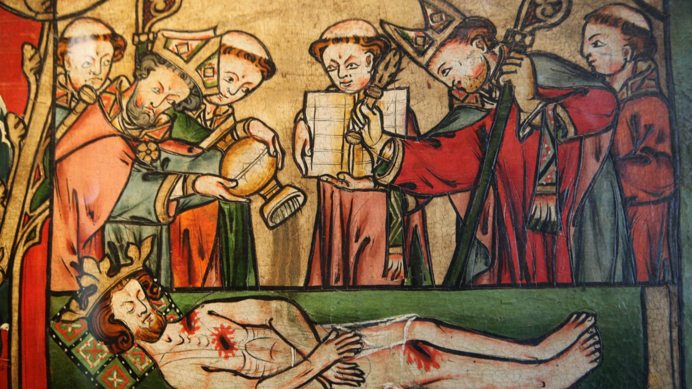 10. Altaarfrontaal Trondheim Noordwegen (detail), ca. 1300. Nidaros Catedral Trondheim (7)