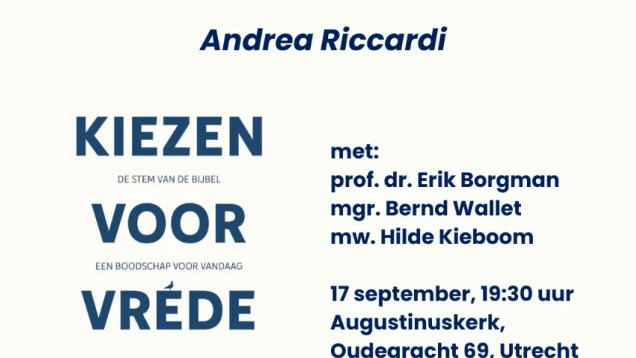 Kiezen voor vrede - St Egidio boek