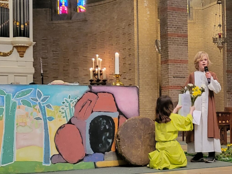 Paasspel Aloysiuskerk foto