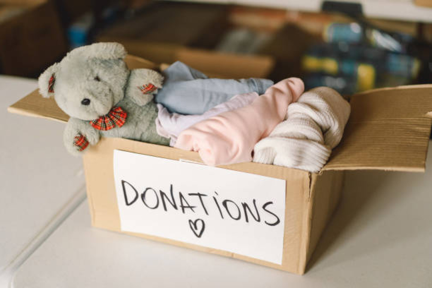 schoendoos donaties istockphoto