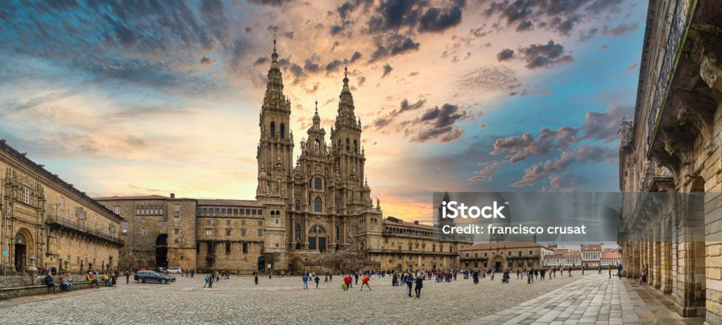 Santiago de Compostela istockphoto-Francisco Crusat groot