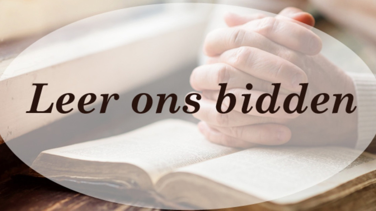 leer ons bidden